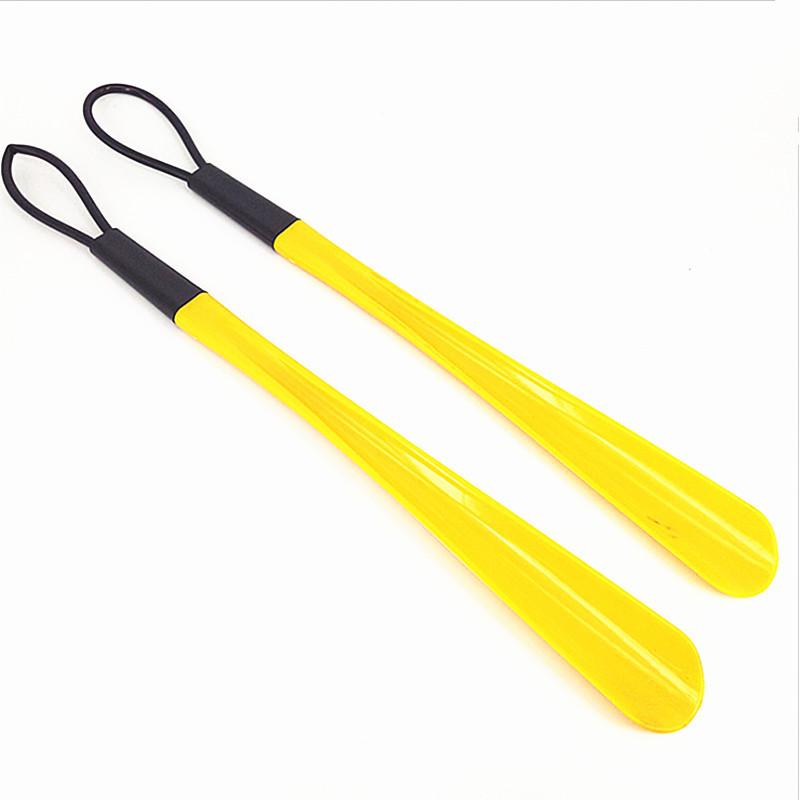 

Мода Легкий в использовании Пластиковая ручка Рожок для обуви Артефакт Тянуть Накачивать обувь Профессиональный Женский Мужской Рожок для обуви Ложка 28см