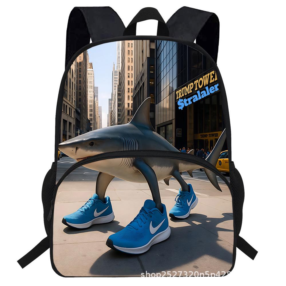 Stickman Italian Brainrot Backpack