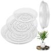 5pcs Round Plastic Flower Pot Tray 6/8/10/12 Inch Plant Base Planter Mat  Potted Plant