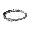 Armo Bead + Chain Single Wrap Bracelet 6Mm