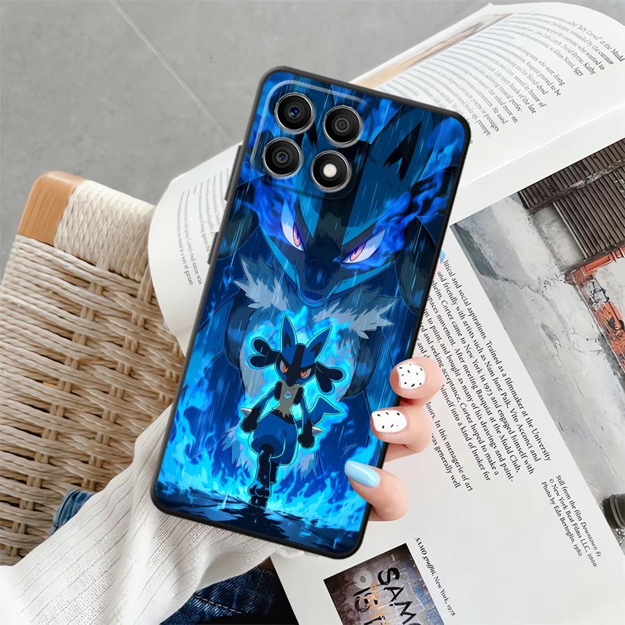 Cute Pikachu Pokemon Case for Honor X6 X5b Magic5Lite 70 X8 X7 X9a 8X 90 200 400 Lite Funda Phone Cover