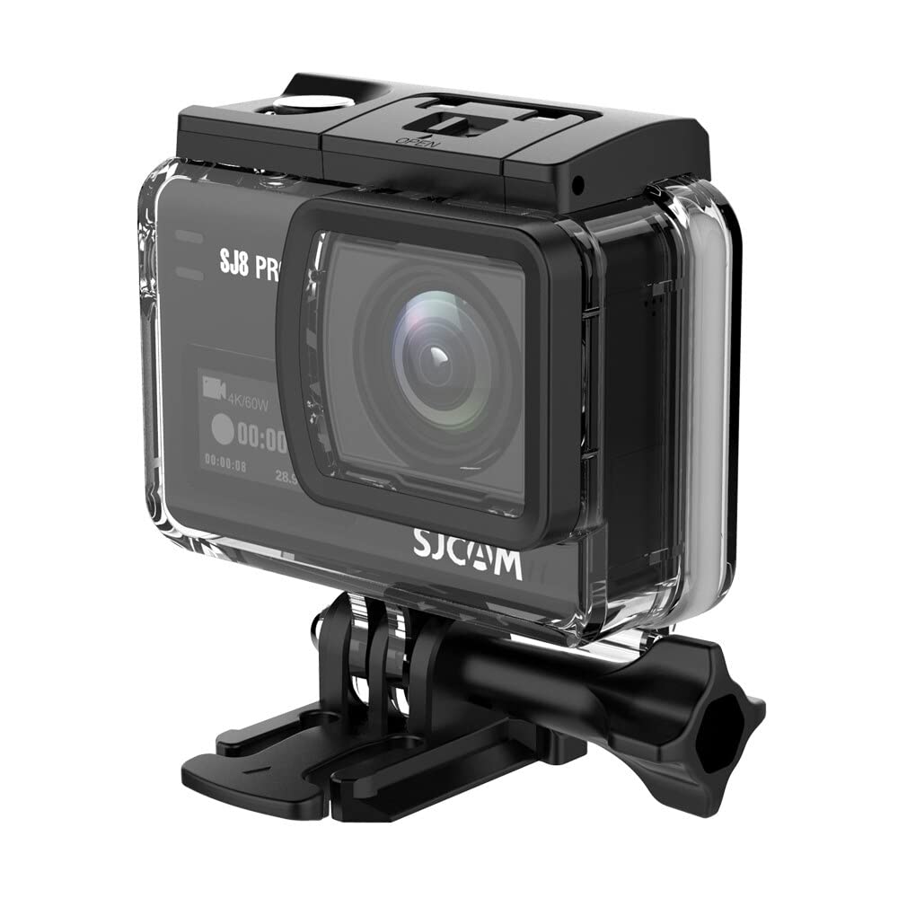 SJCAM SJ8 Pro 4K Action Camera Image 30m Wide Field of View Connectivity Touchscreen Support 6-axis Stabilization, Waterproof, Wi-Fi &