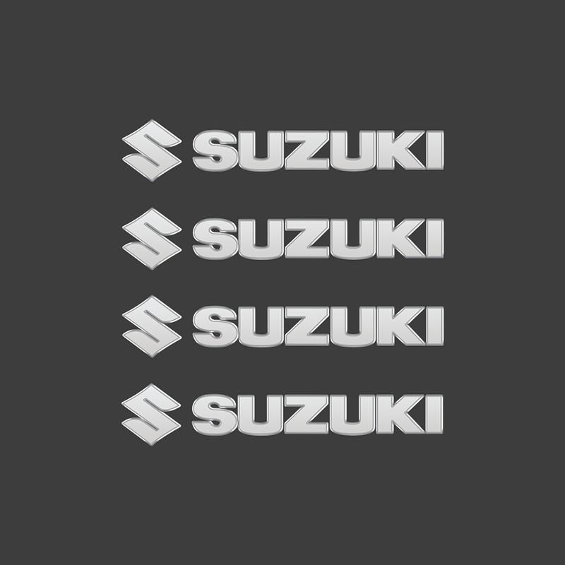

2/4/10PCS Metal emblem Auto Decor Decals Reflective car button and Wiper Stickers For Suzuki Grand Vitara Sx4 Swift Alto Jimny