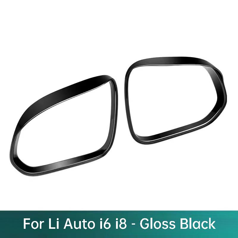 For Li Auto i6 i8 L6 L7 L8 L9 Lixiang Rearview Mirror Rain Shield Frame Rain Visor Exterior Modification Auto Accessories