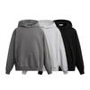 Felpa con cappuccio oversize da uomo tinta unita casual a maniche lunghe pullover autunnale basic streetwear
