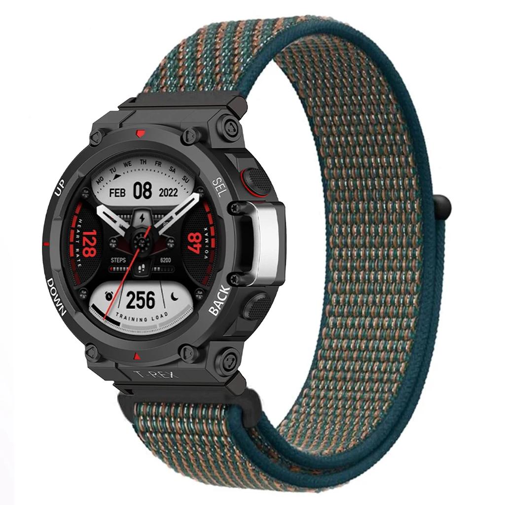 Nylon Loop Strap For Huami Amazfit T-REX 3/2 Smart Watch Band Women Men Bracelet For Amazfit T-Rex/T-Rex Pro Wristband Correa