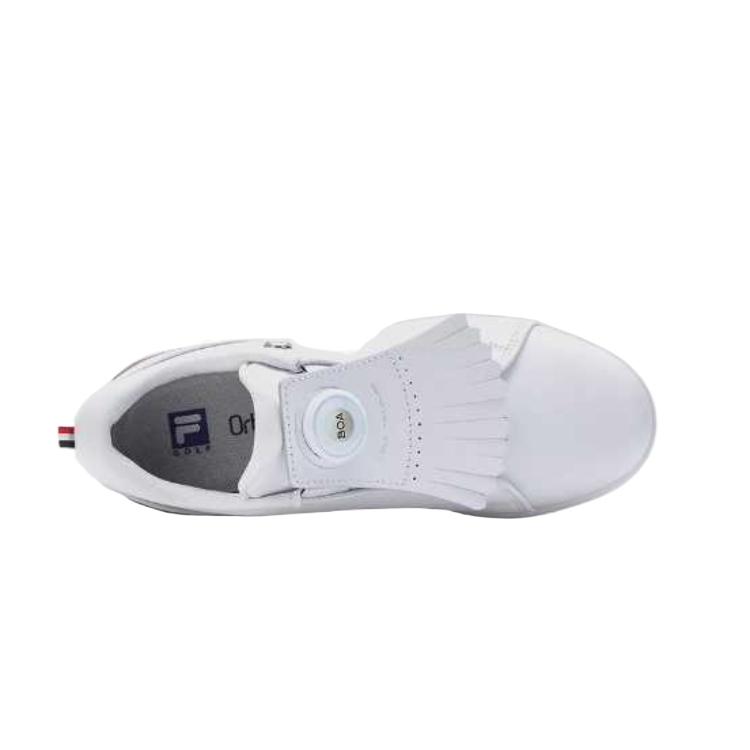 Fila GF 1911 Treniruokliai Patogūs Madingi Patvarūs Žemo Aulo Golfo Batai Moterims kedai Balti A12W511711F-WT