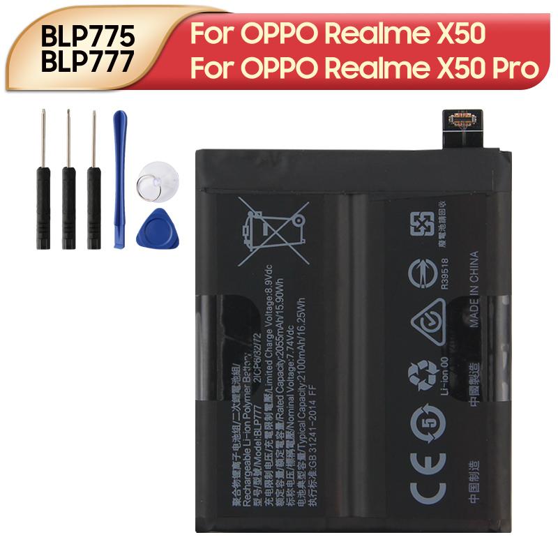 Batteria al Litio Ricaricabile Per OPPO Realme X50 X50 Pro X50Pro OPPO Realme X3 BLP775 BLP777 Batteria per Telefono