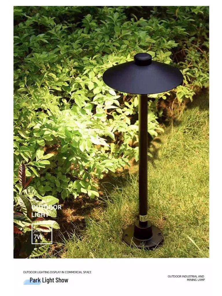 Plug-in Outdoor Mushroom Lights: Waterproof, Ground-Inserted Decor for Garden & Courtyard Atmosphere