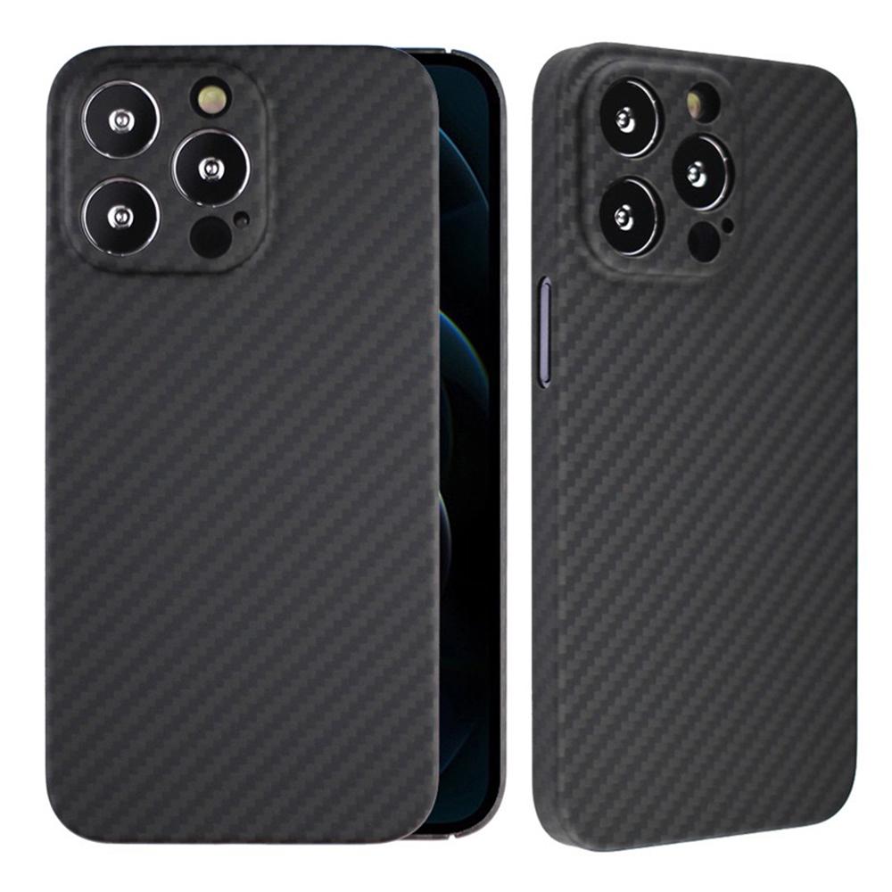 YTF-carbon Color carbon fiber case for iphone 15Promax case 14promax ultra-thin anti-drop aramid fiber phone case for 15pro14pro Aramid fiber&For iPhone 15 Pro