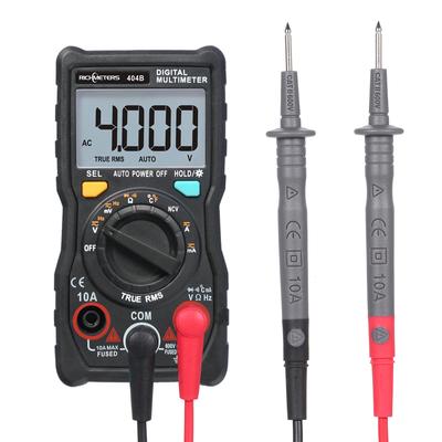 El Dijital Multimetre RM404B Çok Fonksiyonlu Mini Çoklu Metre AC/DC Gerilim Transistör Test Cihazı