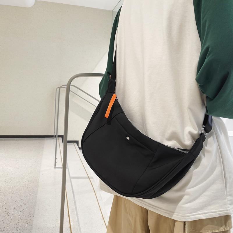 Men's Commuter Bag Women's Shoulder Bag Messenger Bag Student Dumpling Bag