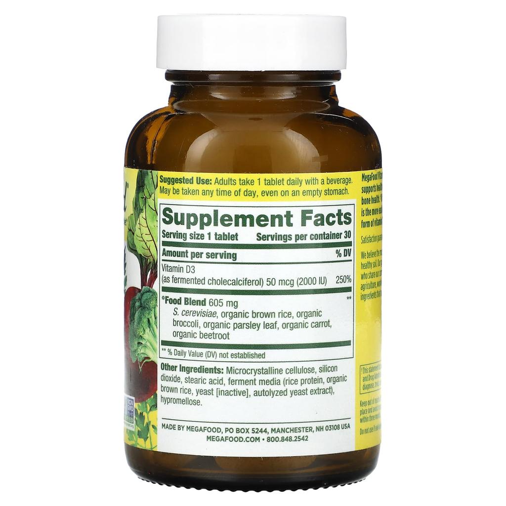 Vitamin D3, 2 000 IU (50 mcg), 30 tablet