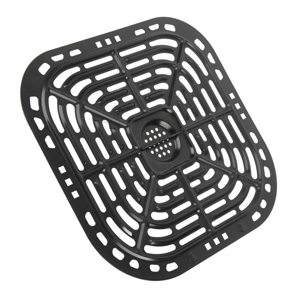 Square 23.5x24.5cm Fryer Replacement Grill Pan 304 Stainless Steel Fryer Replacement Crisper Plate