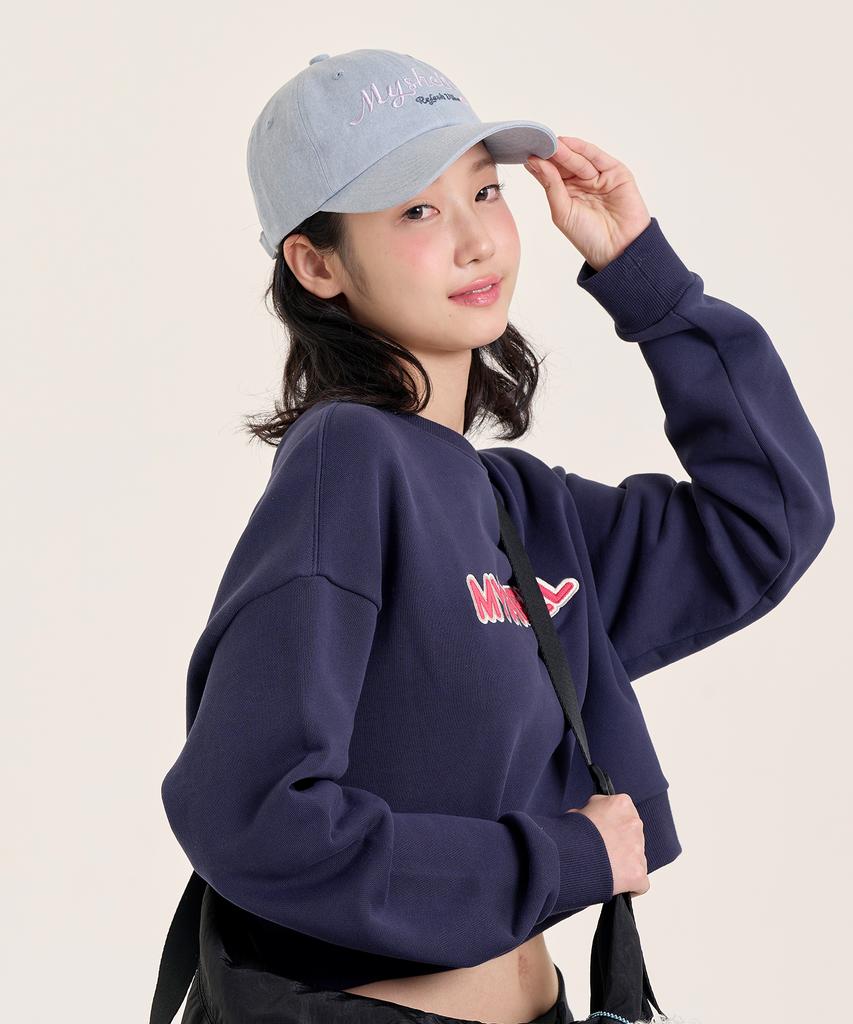 MYSHELL Pigment Lettering Ball Cap_20211Cp