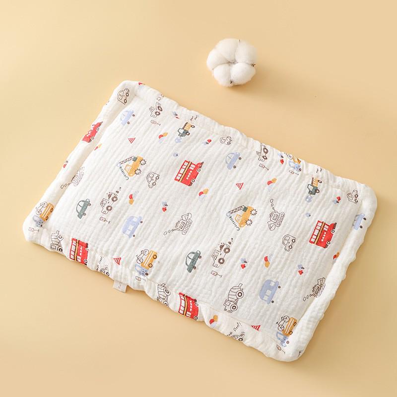 Universal Newborn Fleece Pillow: Soothing Doudou for 0-12 Months