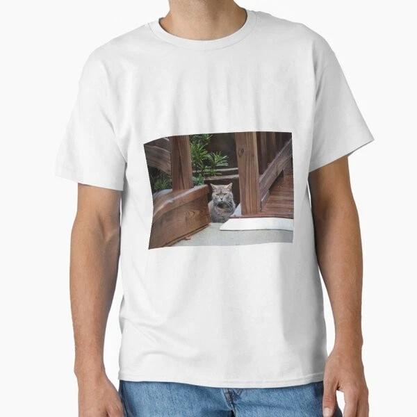 Battleship Cat Classic Tshirt Made In Usaaus Tshirt S2xl S