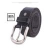 Manufacturer Direct Sales Top Layer Cowhide Men's Genuine Leather Belt Amazon Hot Item Washed Casual Retro Needle Buckle Belt