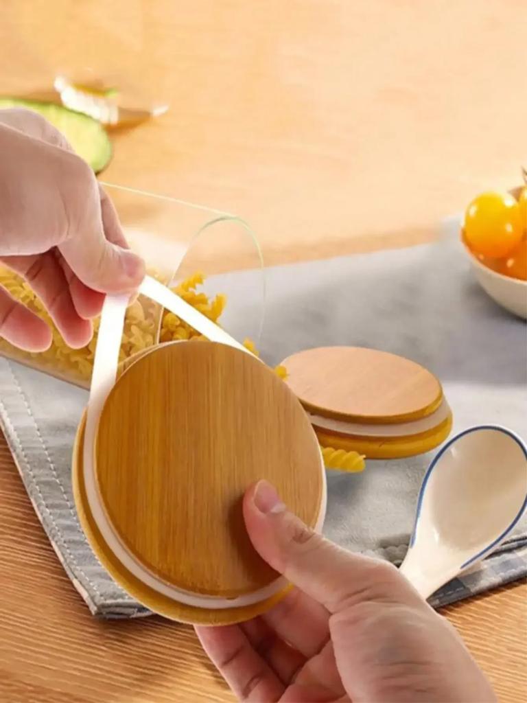 Noodles Sealed Can Kitchen Accessories Food Grade Plastic Kitchen Storage & Organization Quantitative Divided Can Storage Box