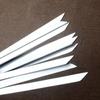 Metal 10x Barbecue Skewers Kebab Stainless Steel Flat BBQ Needle Sticks for Outdoor Cooking Tools,