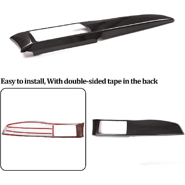 Center Console Navigation Panel Compatible with Toyot@ 86/Subaru BRZ/Scion FR-S 2012-2020 Center Console Dash Cover Navigation Frame Cover Decorative