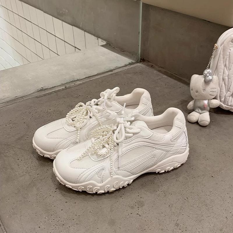 

Полумесяц низ~ Кружевной жемчужный пояс внутренняя высота увеличение Повседневная женщина 40