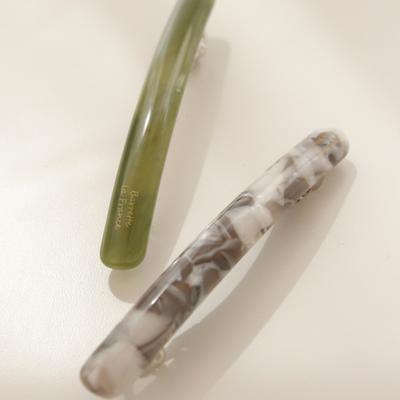 J.Lauren Marble Cellulose Auto Hair Pin H0793