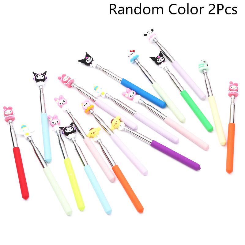 2Pcs Extendable Finger Pointer Stick School Collapsible Telescoping Long Hand Pointing Stick Extendable Finger Reading Stick