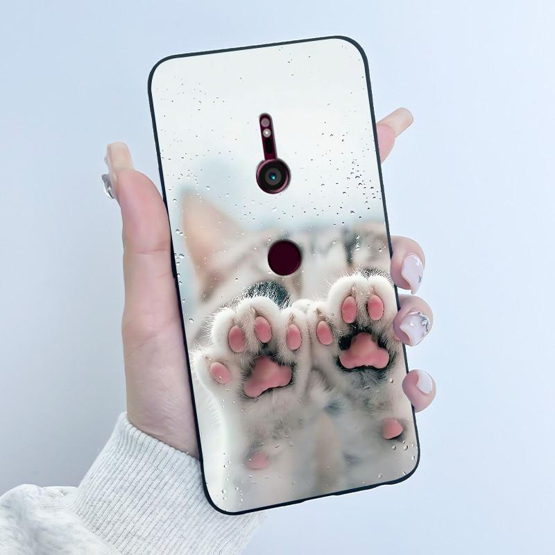 Casing For Sony Xperia XZ3 SO-01L XZ2 SO-03K Phone Case Luxury Fashion Cute Cool Boys Girls Black Matte Soft Silicone Back Cover