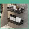 Of Wall 1 Sets Set2 Mounted Shower Racks Large Capacity Installation Without Drilling Convenient For Storing Various Items