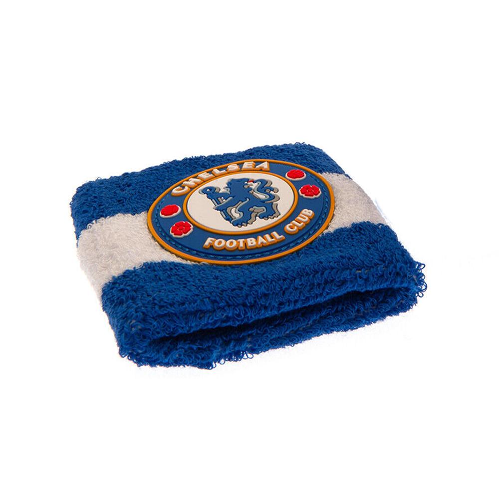 Chelsea FC Unisex bavlněný náramek pro dospělé Crest (Balení 2)