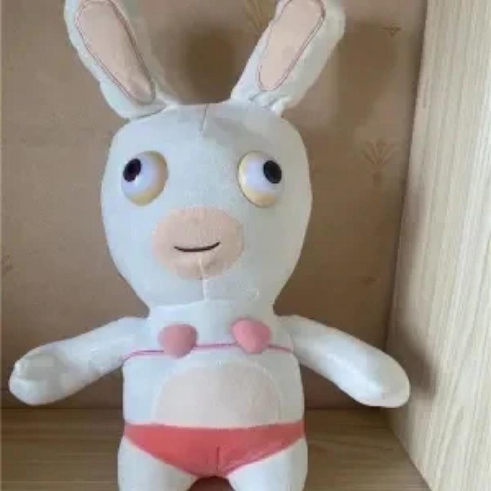 Creative Rabbit Bunny Stuffed Toys Lehman Rabbit Doll Crazy Rabbit Stuffed Children Toys Funny Animal Doll Scream Rabbit Gift