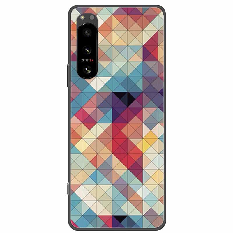 Pro Sony Xperia 5 / 5 II / 5 III Pouzdro TPU Měkký Silikon Nárazuvzdorná Pouzdra pro Sony Xperia 5 III Kryt Telefonu 5II 5III Vlk Lvi