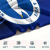 1pz Coperta in Flanella con Fantasia Brighton & Hove Albion Adatta a Tutte le Stagioni per Arredamento Casa Calore e Comfort Regali Regalo Festivo