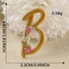 Self-Adhesive Embroidered Patches for Clothing, Shoes, Hats & Bags - Original 26 English Letters
