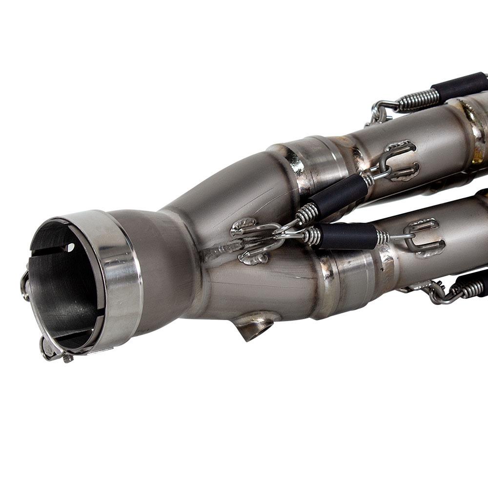 Kawasaki ZX6R Titanium Front Exhaust Pipe for 2021-2025 Models