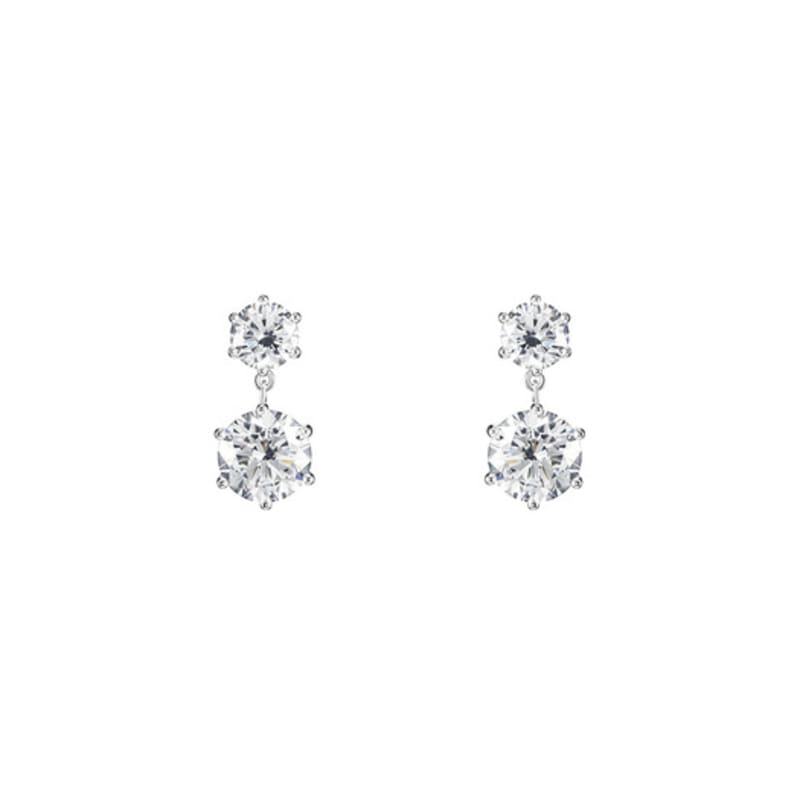 JYDDM 6-Prong Modern Drop Stud Earrings