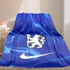 1pc Comfortable Home Print Throw Blanket, Chelsea FC Blanket For Bed and Sofa Use, Special Present For Family
