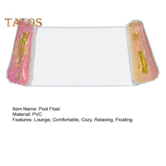 Inflatable Pool Hammock Float PVC Water Hammock Lounge 4 In 1 Saddle Lounge Chair Drifter Lake Beach Float Lounger for Summer Water Fun