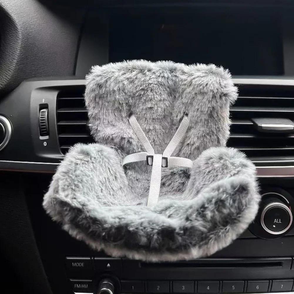 For 15/17cm Labubu Car Sofa Second Generation Sitting Party Safety Seat for LABUBU Accessories Car Dollar Storage Gift
