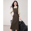 Elegant Autumn Commuter Three-Piece Set