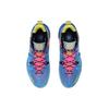 New LINING Badfive 1 Basketball Shoes Men Mid Top Xinjiang Blue ABFQ015-1