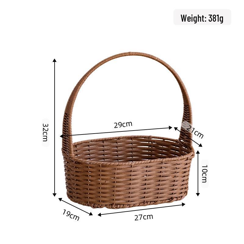 DIY Confinement Gift: Fresh Flowers, Fruit, and Woven Basket for Postpartum Patients