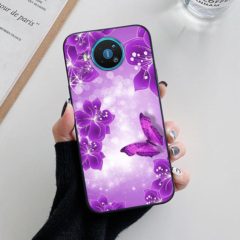 Per Custodie Nokia 8.3 5G 5.4 Morbido TPU Silicone Bella Cover Posteriore per Nokia X10 X20 8.3 5.4 Custodia per Telefono Fundas Bumper Coque NokiaX10