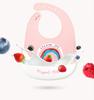 MINGYI TECH Baby Silicone Soft Bib for Feeding from Amazon Japan Adjustable Easy to Suitable for Baby and Ages 6 Months to 4 Years Bib, [Ships