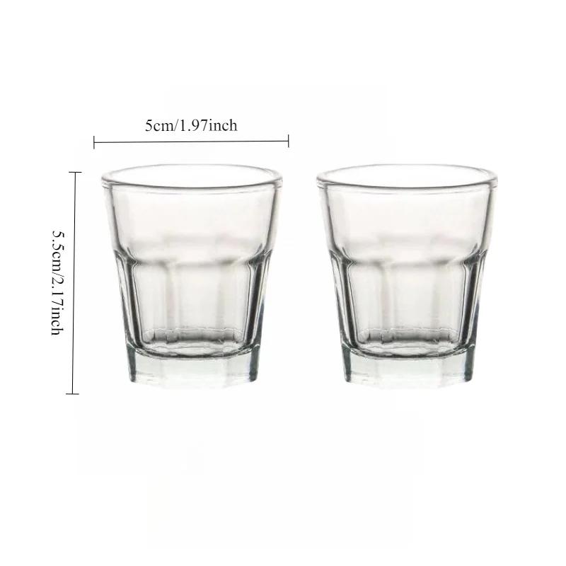 

Creative Nordic Juice Beverage Mugs Thickened Octagonal Coffee Cups Heat-resistant Lemon Tea Cup Luxury Iced American Coffee Cup 2pcs