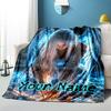 1PC Custom Name Angel's Whisper Blanket Versatile,all-season Throw Suitable for the Living Room,bedroom,camping,travel,and Gift