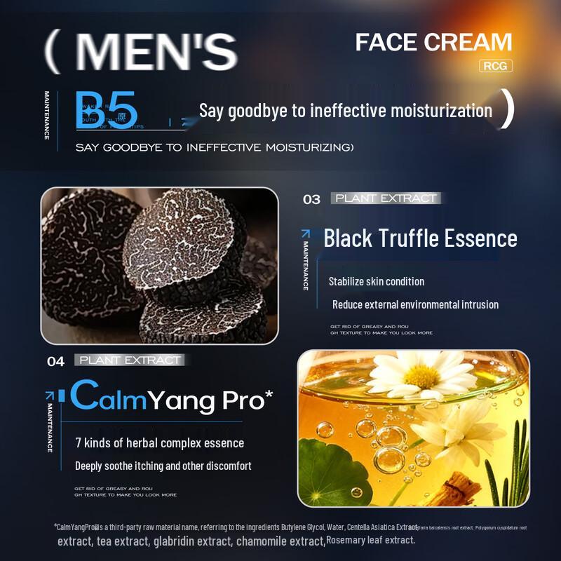 DR.CFUN Men's Panthenol Dual-Antioxidant Moisturizer