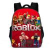 Roblox Kinderschoolrugzak Jongens Meisjes Lichtgewicht Oxford Stof Dubbele Riem Tas Met Luchtgevulde Riemen