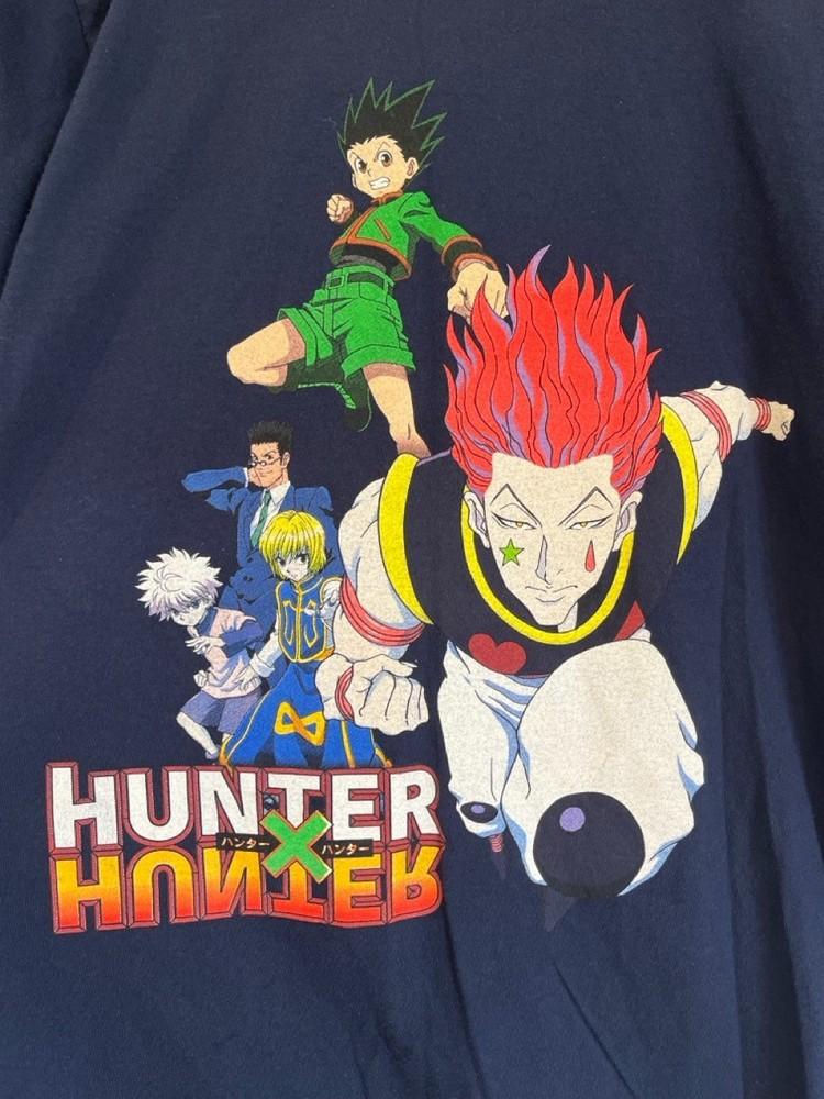 Hunter x Hunter Anime T-Shirt Navy Blue Small Gon Freecss Hisoka Morrow Unisex T-Shirt